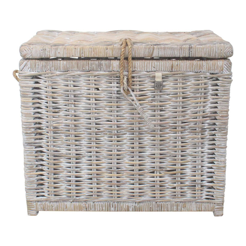 Brambly Cottage Macclesfield Kubu Rattan Storage Trunk & Reviews